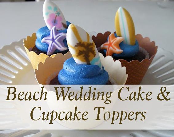 Beach Wedding Cake Toppers