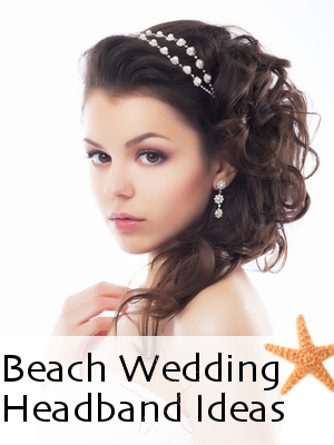 Beach Wedding Headband
