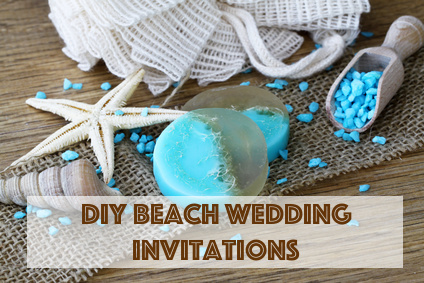 DIY Beach Wedding Invitations