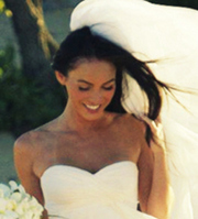 Megan Foxx Beach Wedding Hair