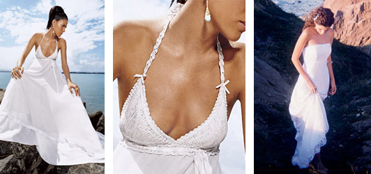 Beach Wedding Dresses for Pear Shape