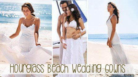 Beach Wedding Dress for Hourglass